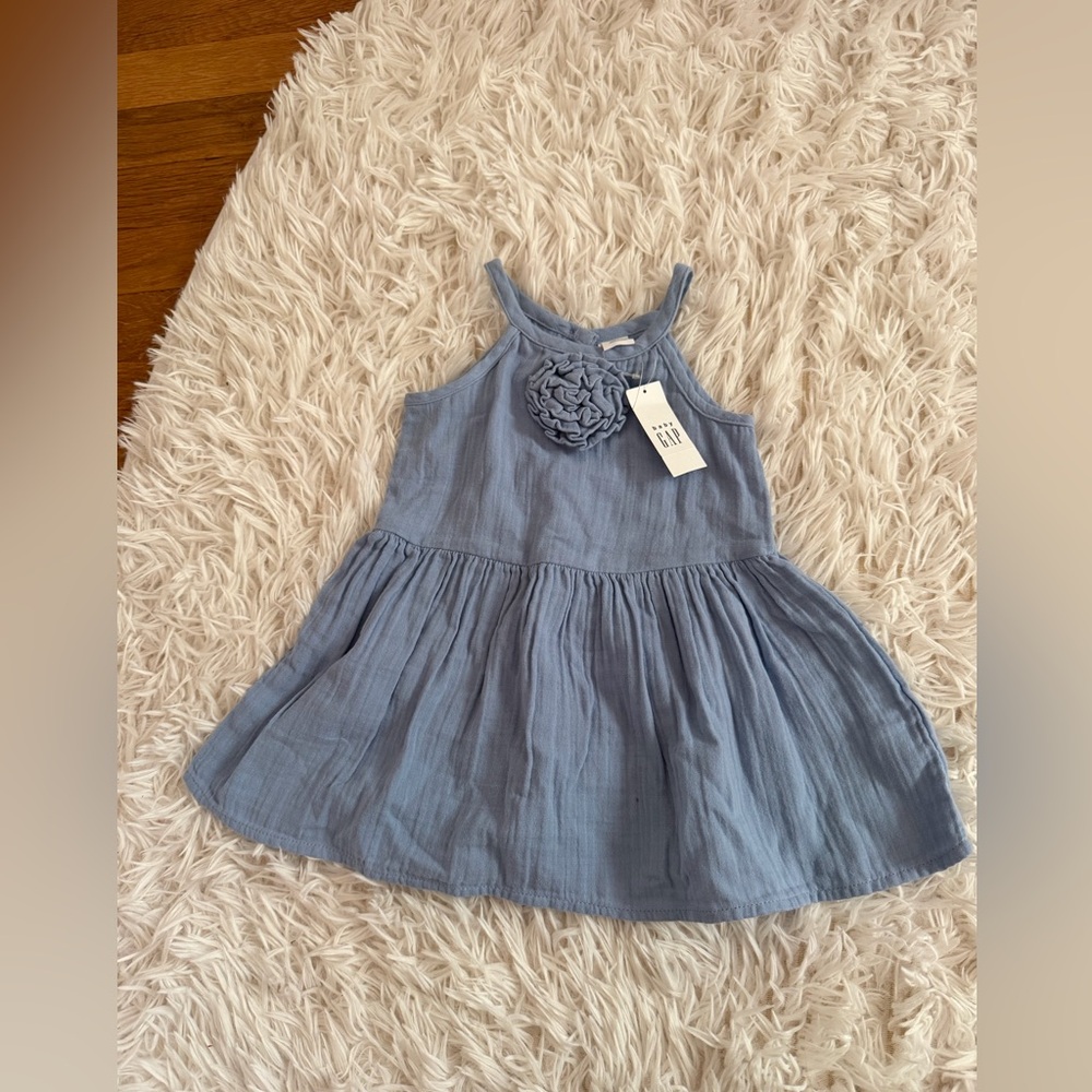 GAP Blue Casual Kids Dress
